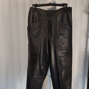 La Squadra Leather pants